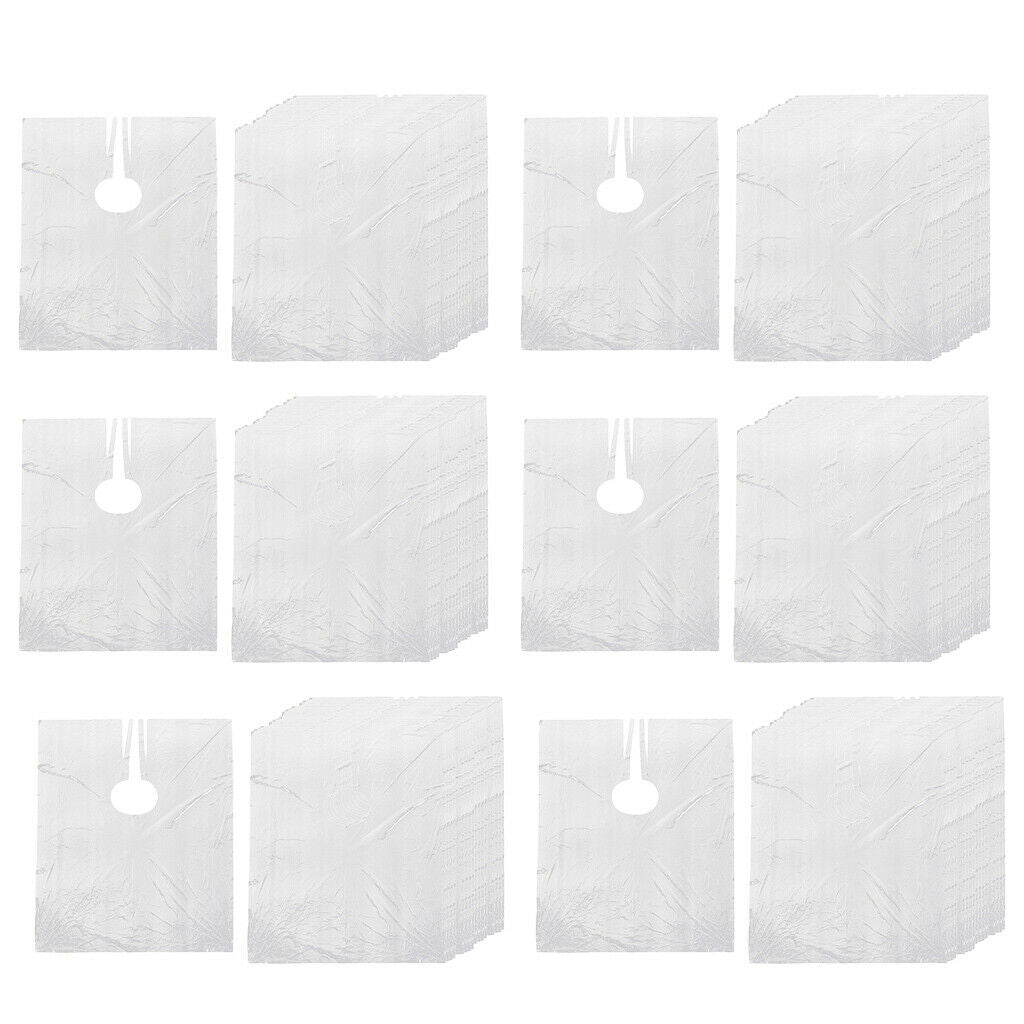 300 PCS Disposable Hair Cutting Capes Gowns Stylist Apron Gown Hair Dyeing
