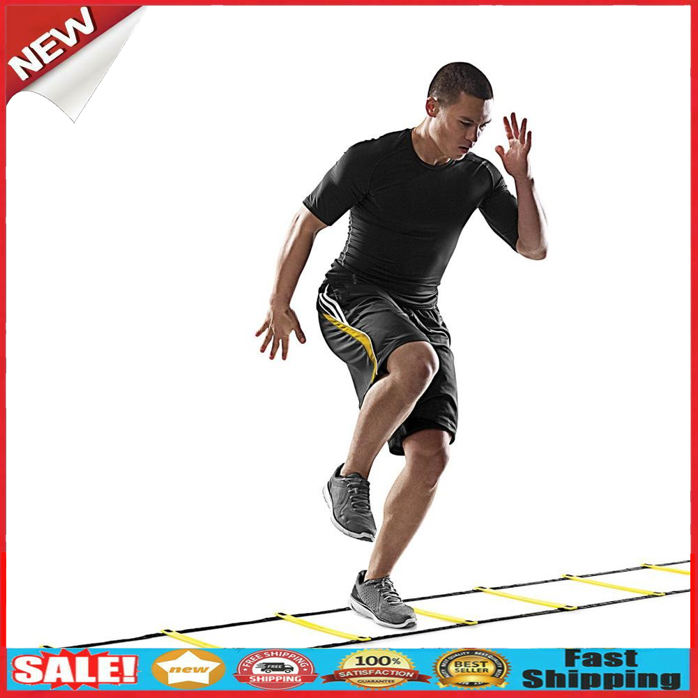 Durable 5 rung 10 Feet 2.7m Agility Ladder for Soccer Speed Training  @