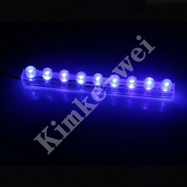 9cm Blue Car Flexible Waterproof LED Strip Light 12V