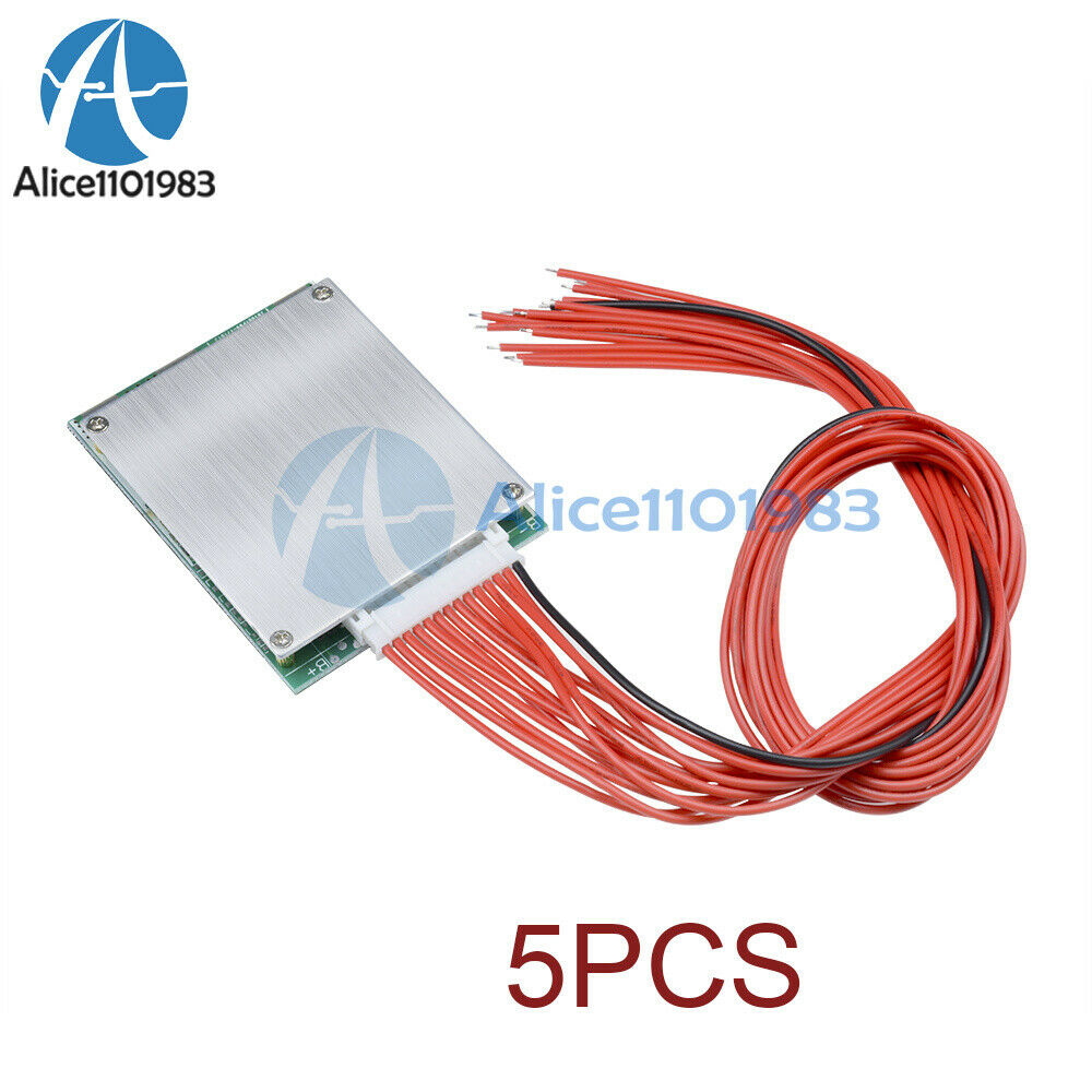 5PCS 48V 13S 35A Li-ion Battery BMS PCB PCM Balance Circuit Board for E-bike