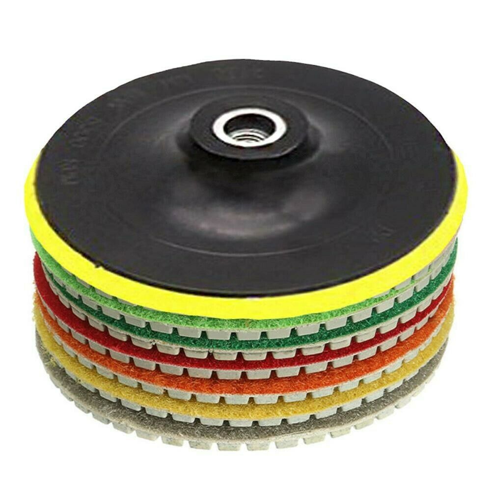 8Pcs Industrial Polishing Pad Equipment Marble Water Polishing Pad Concrete