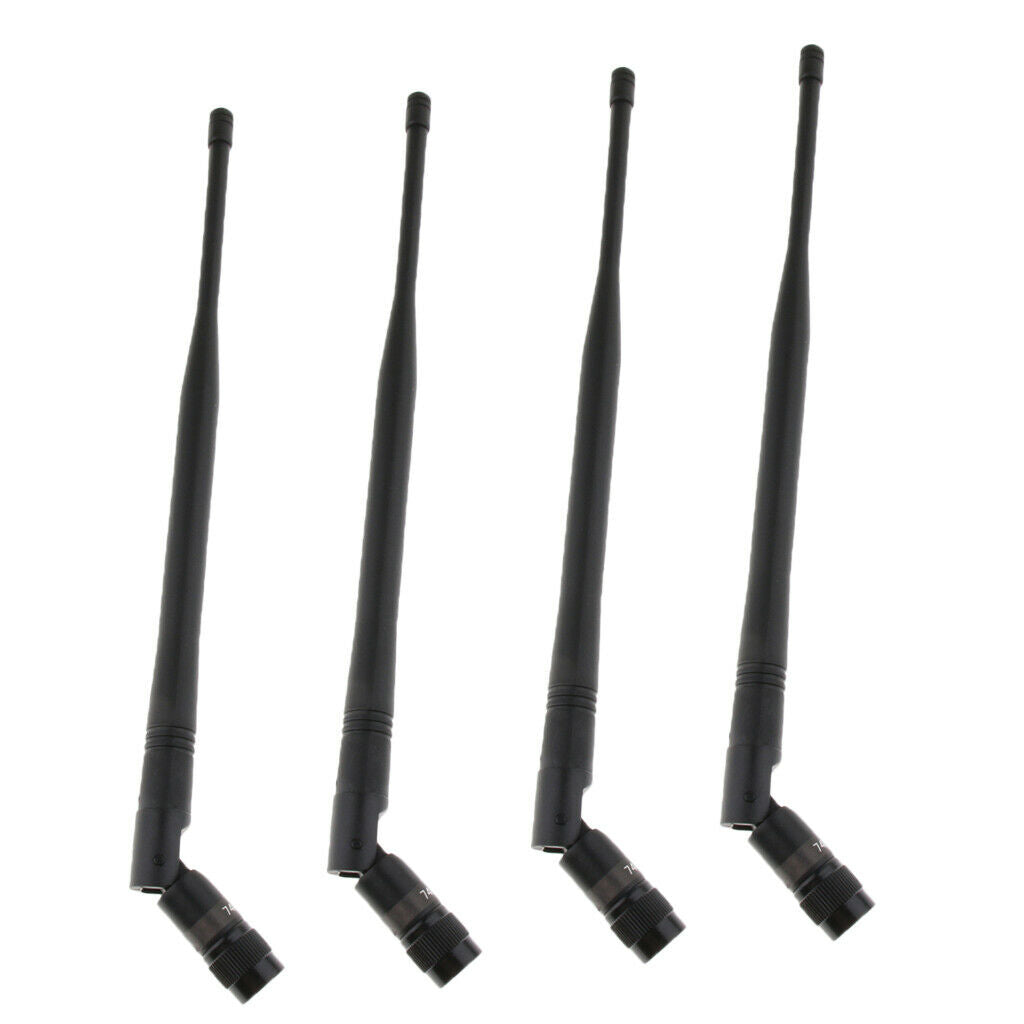 4pcs Microphone Gain Antenna Signal Line TNC