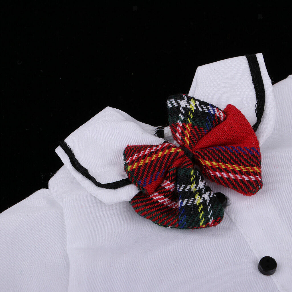 Lovely T Shirt Plaid Skirt Party Clothes Set for 1/3  Sd