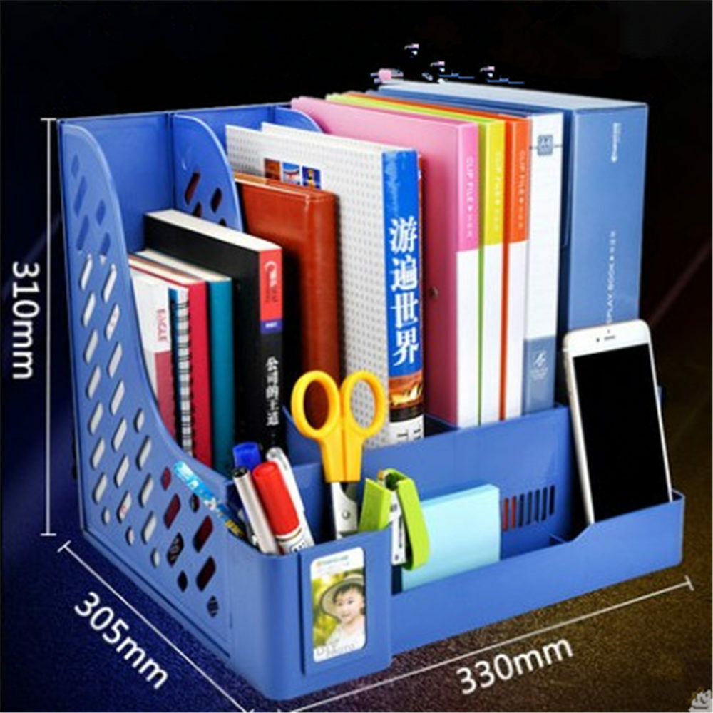 3 Layers  File Document Holders Desk Set Book Holder Office School Supplies