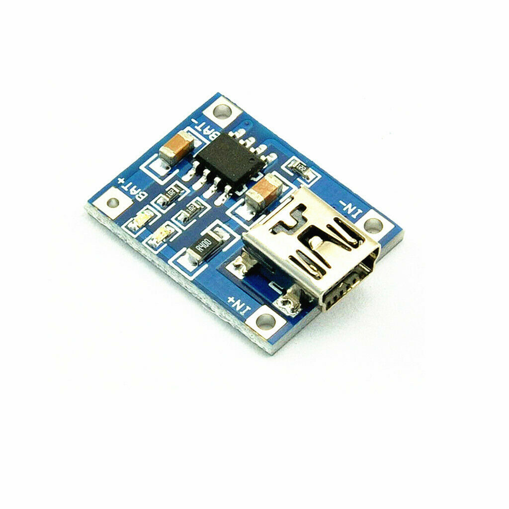 1A 4.5-5.5V Micro USB Lithium Battery Power Charger Module Pack of 10
