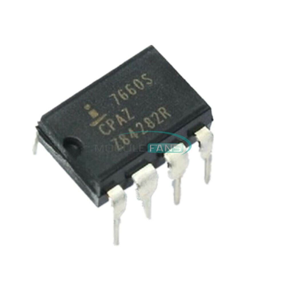 10PCS ICL7660SCPAZ ICL7660 7660S DIP-8 INTERSIL CMOS Voltage Converters IC