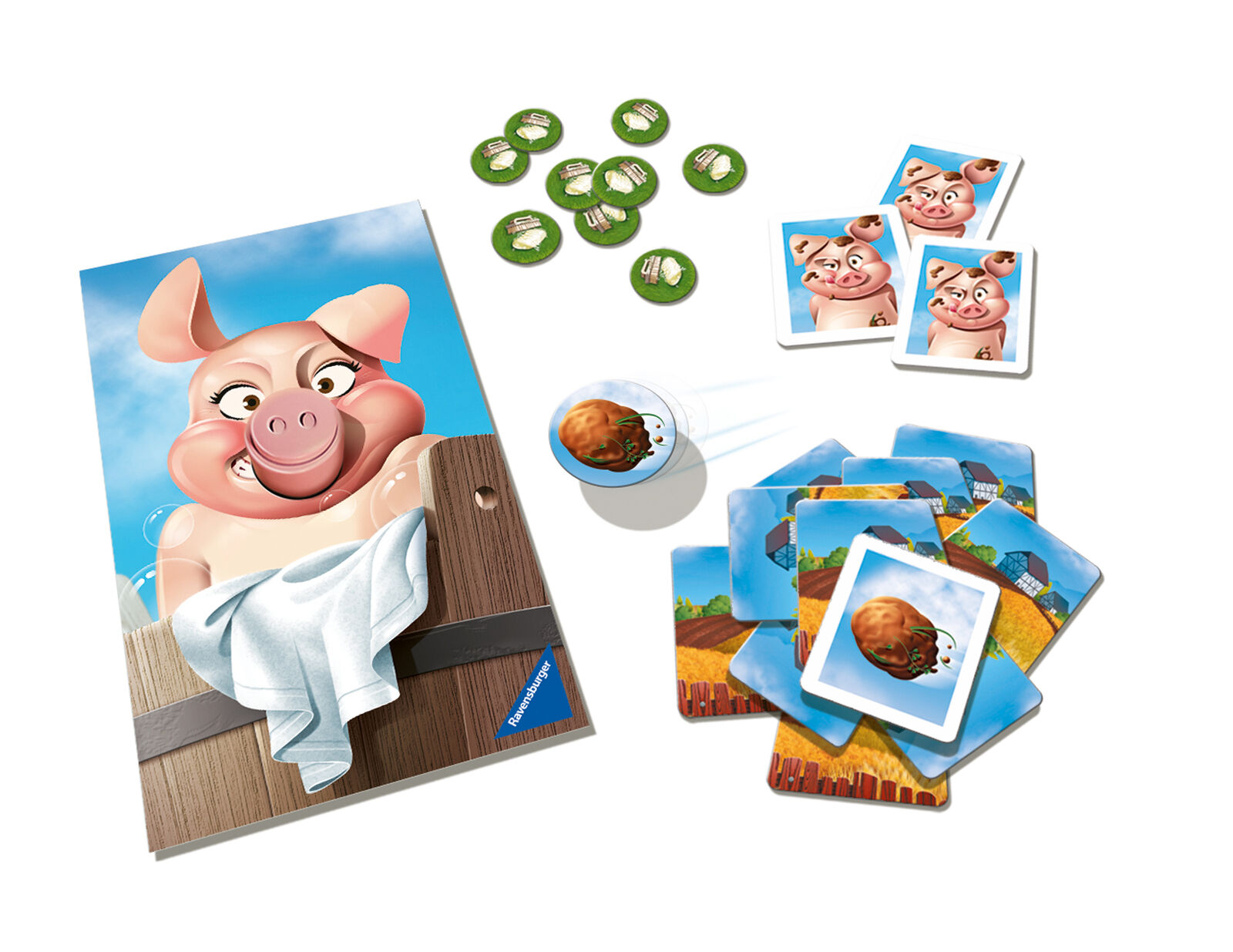 20580 Ravensburger Watch Snout Travel Card Game Children Kids Age 4 Years+