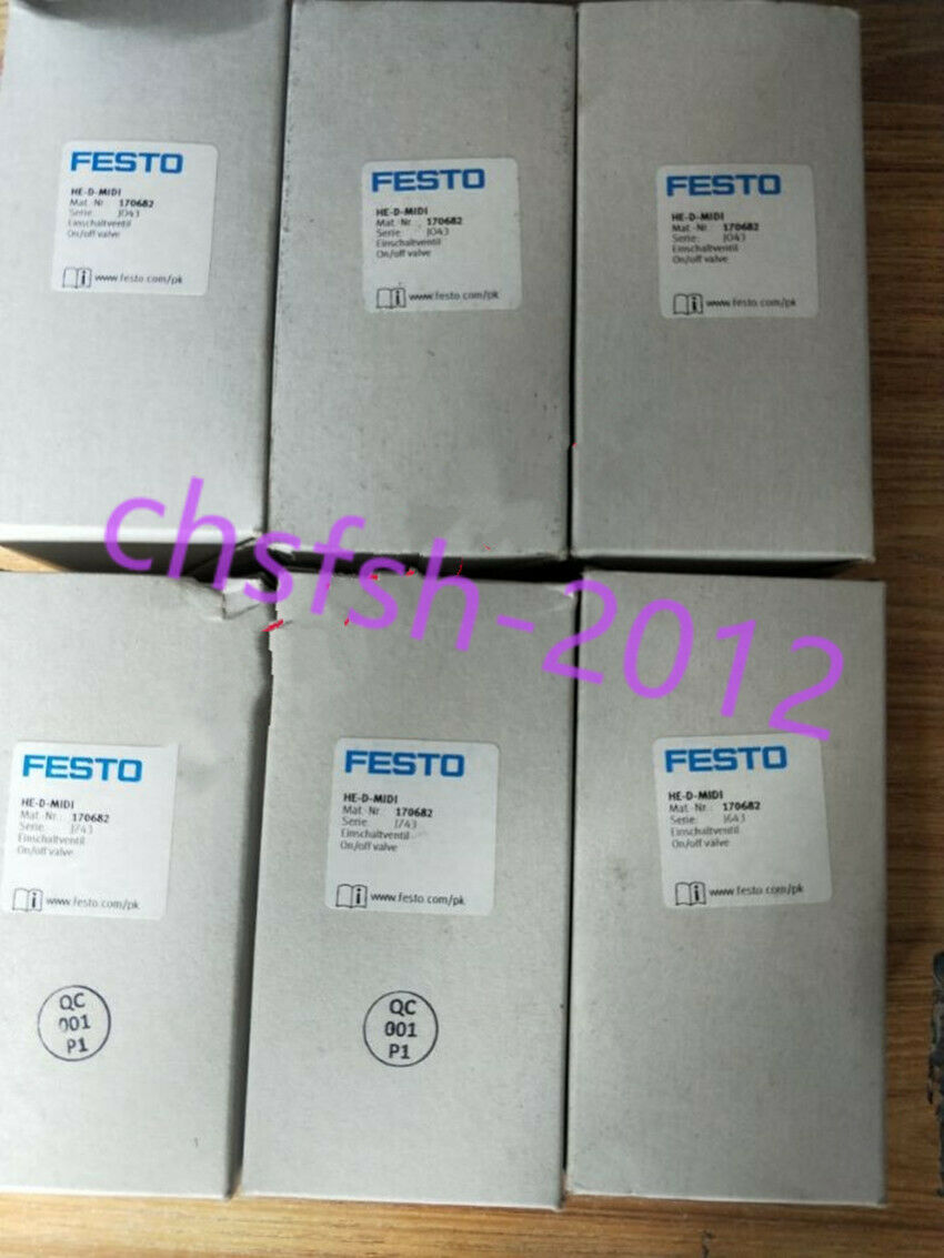 1 pcs New IN Box Festo HE-D-MIDI 170682 Start valve