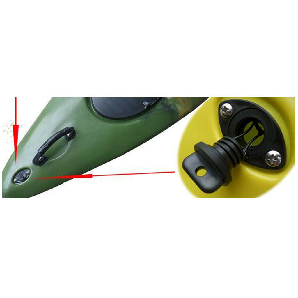 Kayak Thread Drain Plug Canoe Bung Hiking Hull Scupper Plugs Marine Dinghy