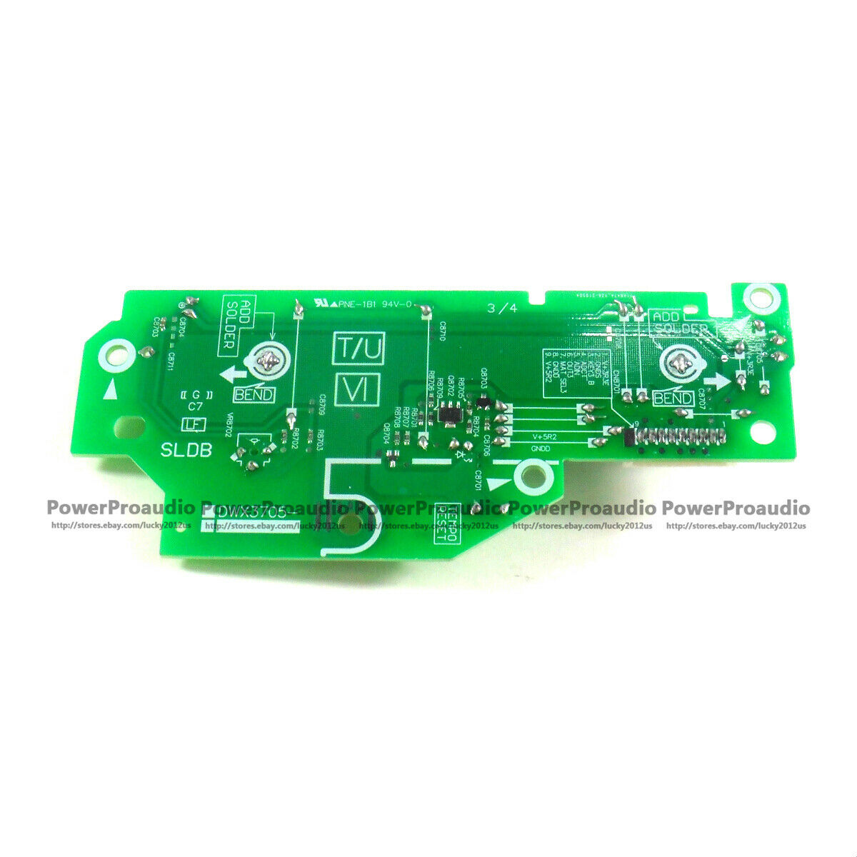 DWX3705 Pitch Tempo fader circuit board for Pioneer CDJ-2000NXS2 CDJ-TOUR1 SLDB