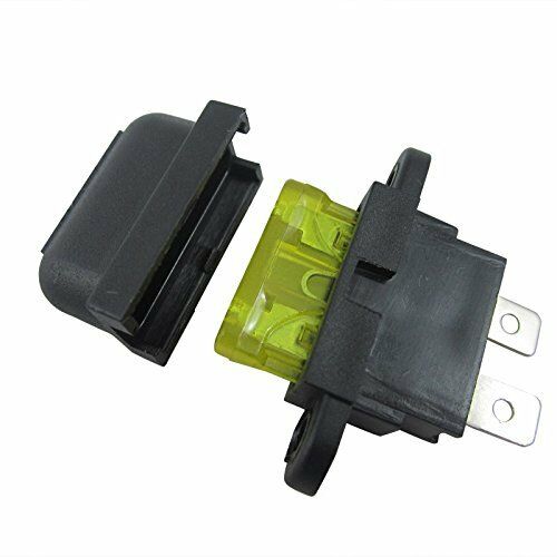 50Pcs Car Truck Durable 2 Pins Blade Standard Fuse Holder Box for M Size Fuse
