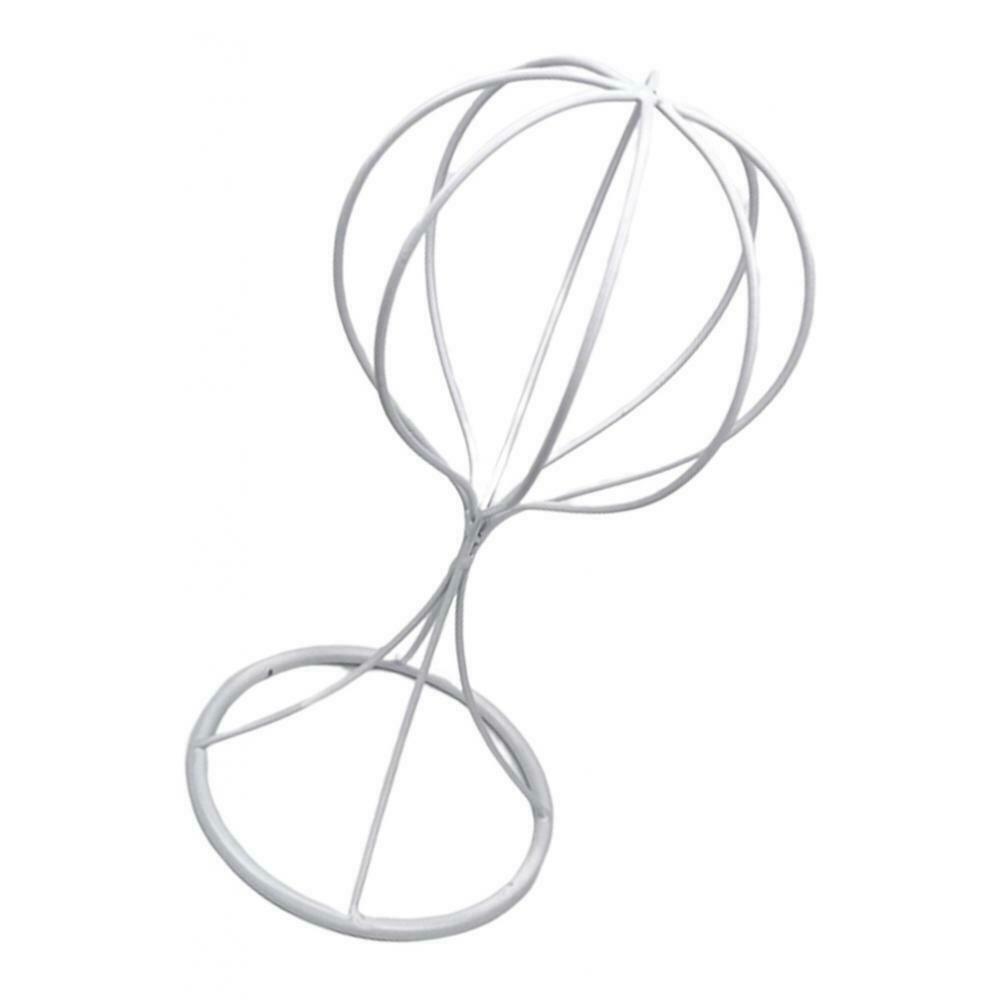2pcs Countertop Wigs Dryer Rack Metal Wire Hat Storage Stand 6.3inch Dia
