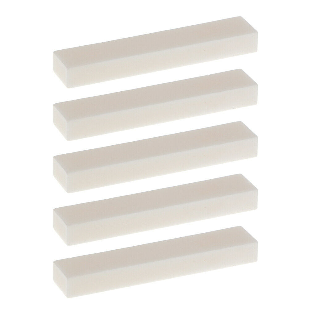5pcs 100% Unfinished Cow Nut Frame Blanks for Guitar Maker 52mm