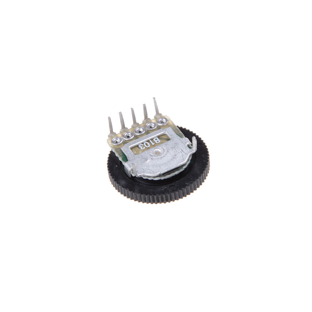 10pcs B103 16x2mm 10K Ohm Double Dial Taper Volume Wheel Duplex Potentiome.l8