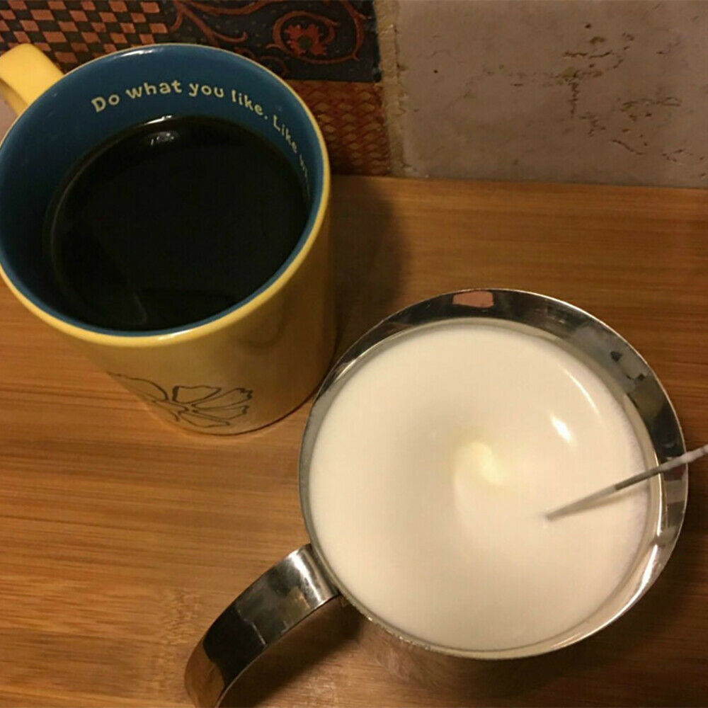 Frother Electric Milk Mixer Drink Foamer Coffee Eggs Beater Whisk Latte Stirrer