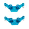2-Pack Aluminum Shock Hoops Parts Front & Rear Tower for   Wltoys P929 P939