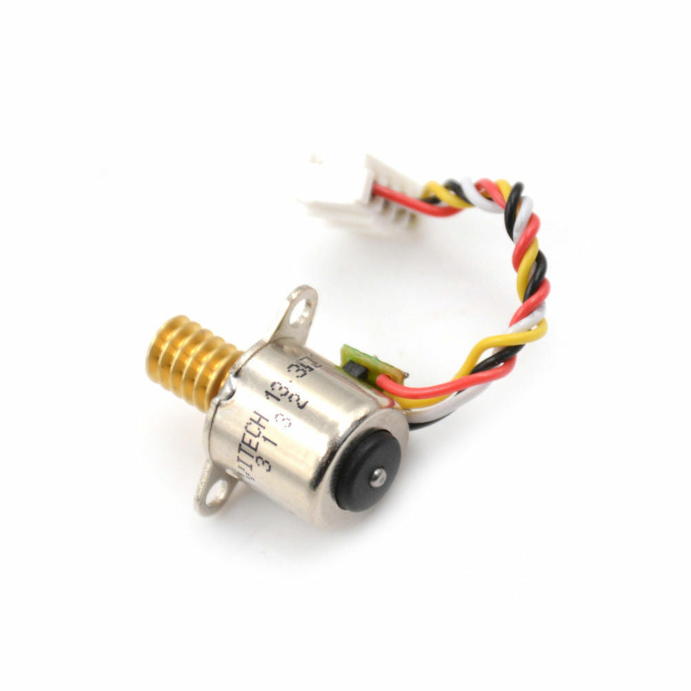 Micro 2-Phase 4-Wire 10MM 18Â° Angle Moteur Pas Ã  Avec Cuivre Ver Engrenages L49