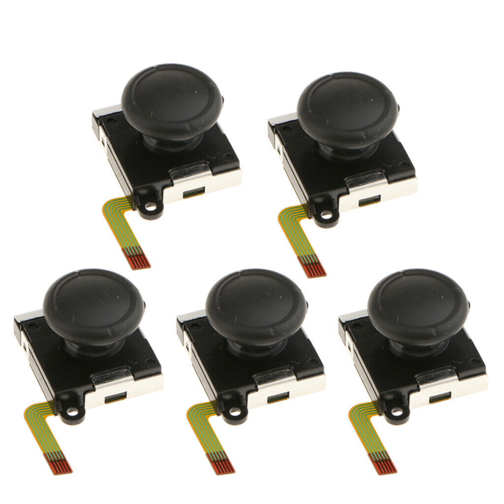 5 Packs Analog Joystick Rocker Sensor Unit for Nintendo Switch Joy-con