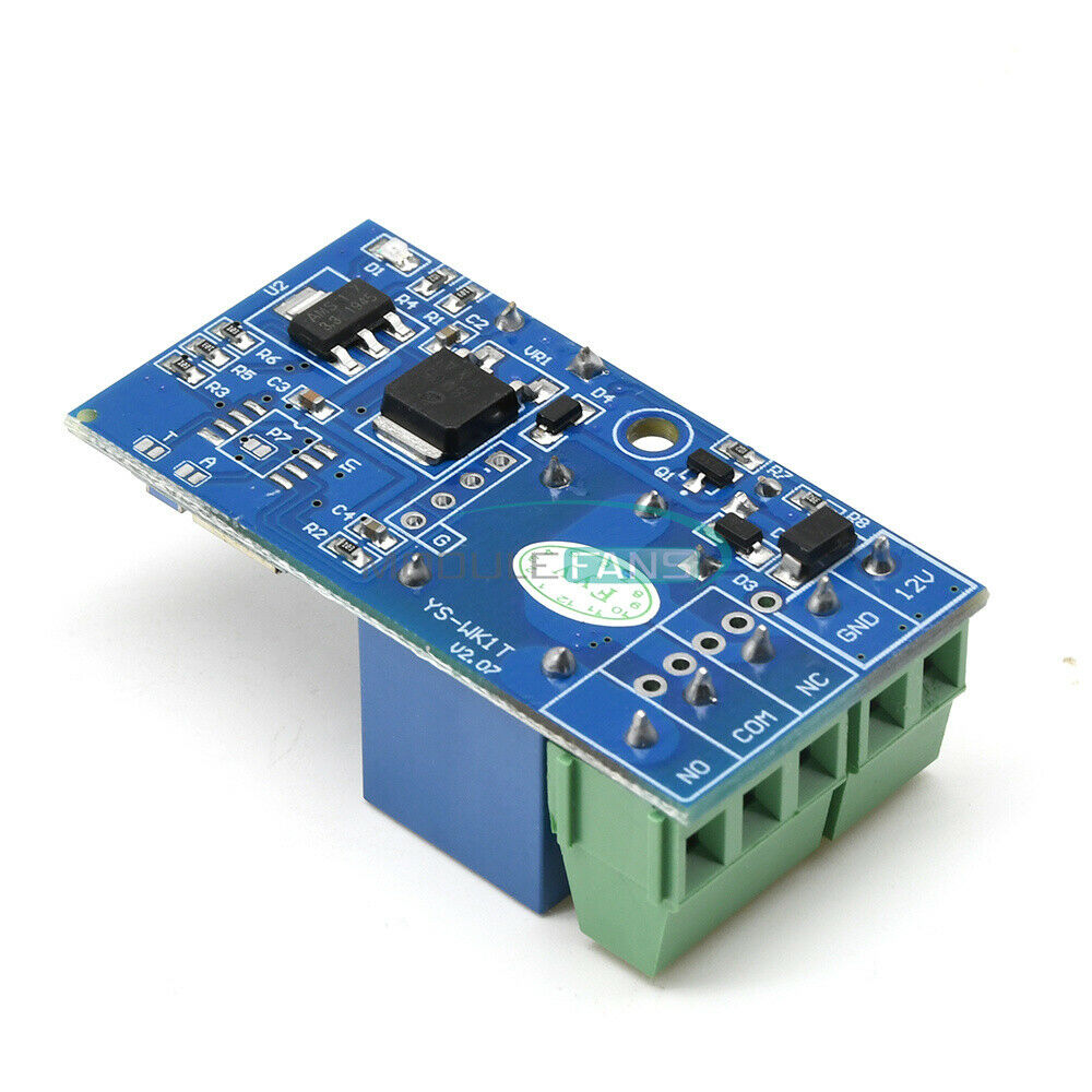 Wifi Relay Module Wireless Relay Switch Jog Mode Low Power DC 12V 5.2x2.8x2cm