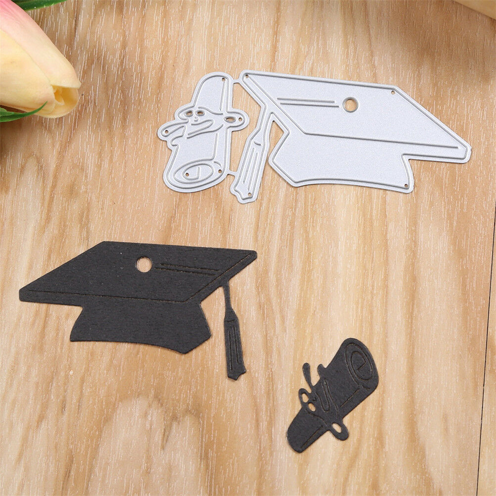 Doctor Cap Design Metal Cutting Dies For DIY Scrapbooking Album Paper Card.l8