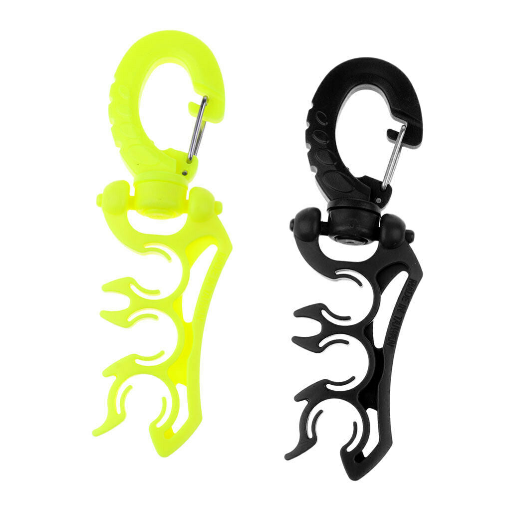 2Pcs/Lot Scuba Diving Triple Hose Holder Keeper Regulator Octopus 3 Hoses