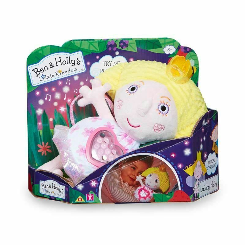 07235 Ben & Holly's Little Kingdom Holly Lullaby Plush with Night Light Glow