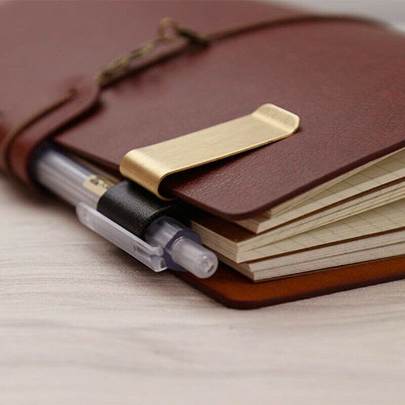 Pen Loop Traveler ebook Leather Pen Holder with Stainless Steel Clip 4 Pack V9I9