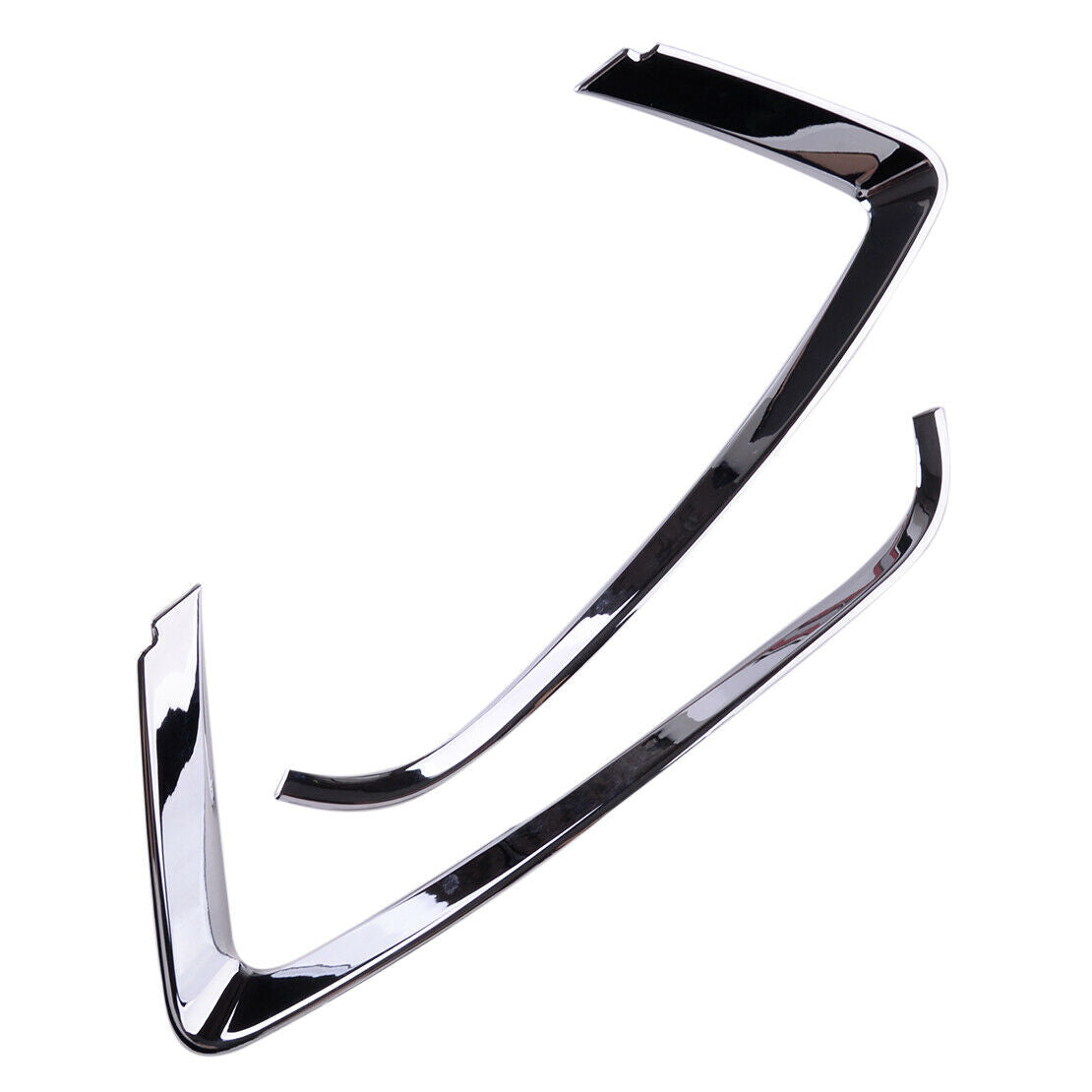 Chrome Headlight Front Lamp Eyelid Cover Trim Fits For Jeep Compass 2011-2016