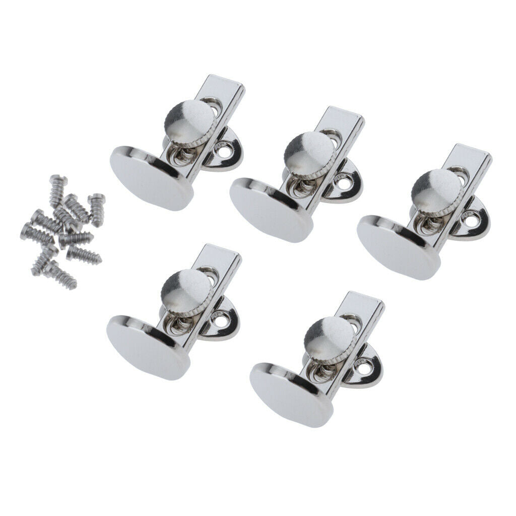 Pack of 5 Clarinet Thumb Rest With Screws for Clarinet Instrument Parts