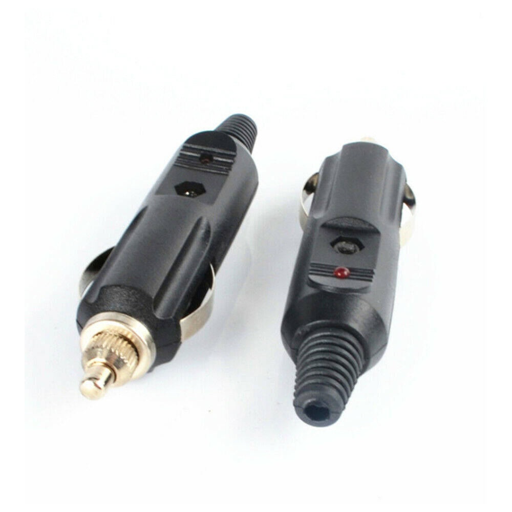 12V/24V 3A  Male Cigarette Lighter Socket Converter Plug Car Accessory