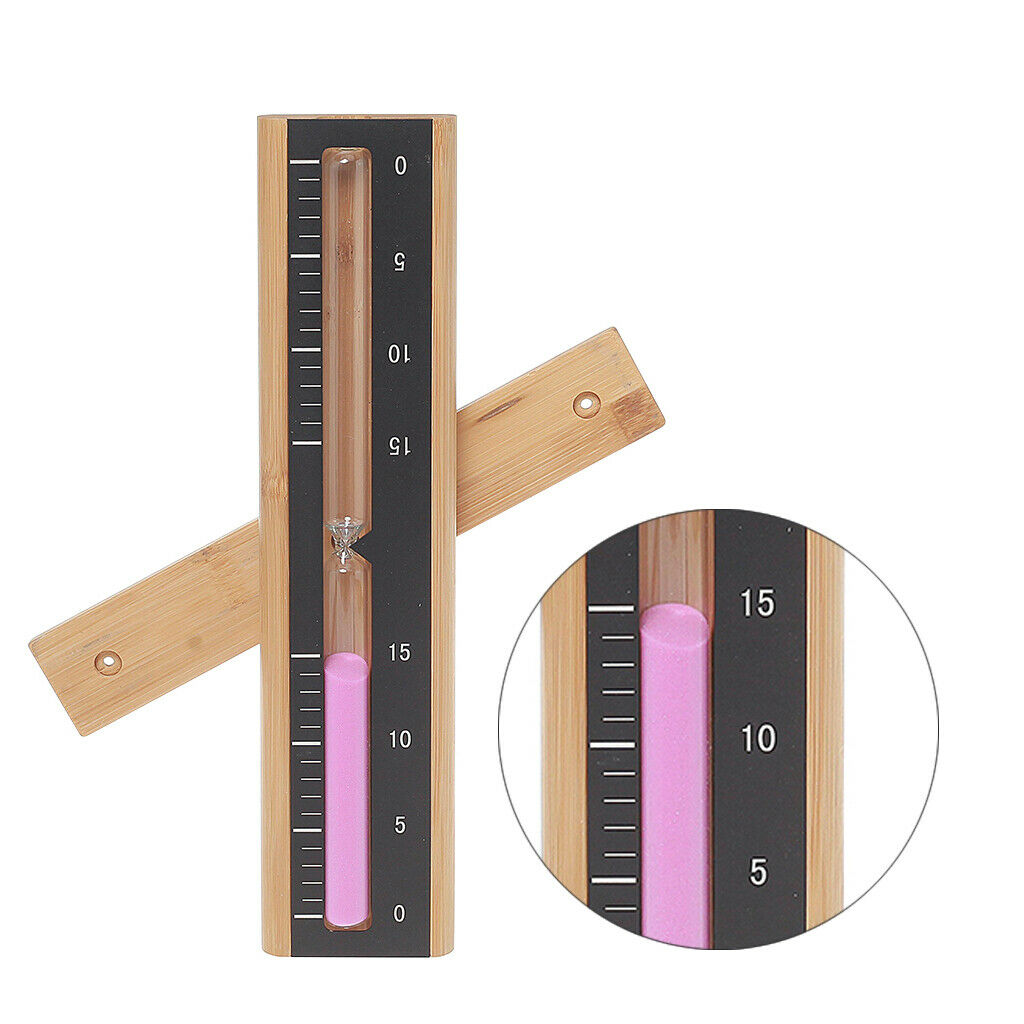 Multi-use Sauna Sand Timer Sandglass Timer Hourglass Clock for Sauna Room