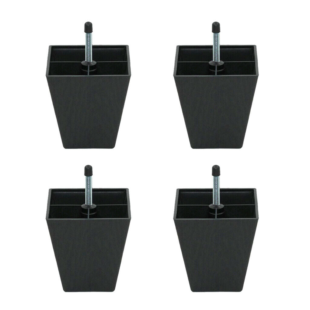 4x Sofa Legs Furniture Legs Couch Legs Modern Brown Replacement Legs for Chair
