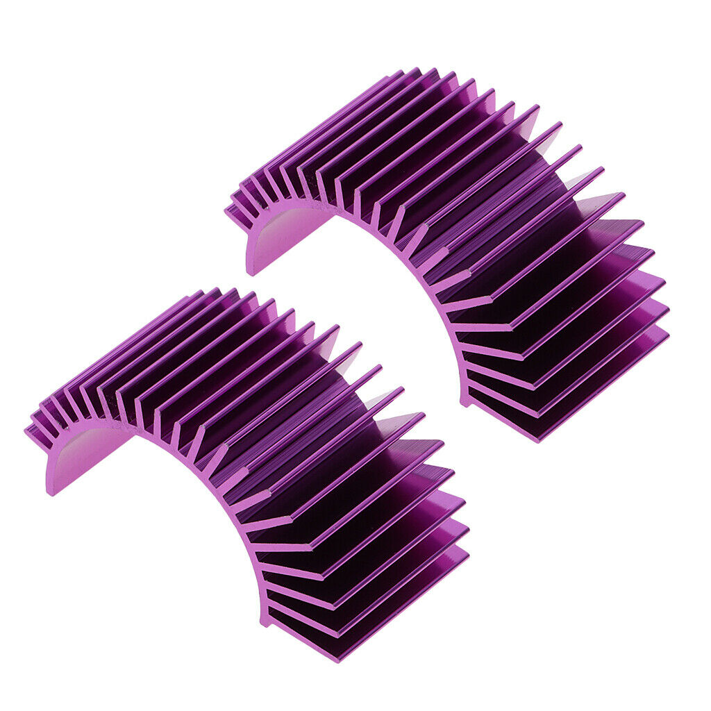 Pack of 2 12428540 Engine Heatsink Replacement for WLtoys RC Race Car
