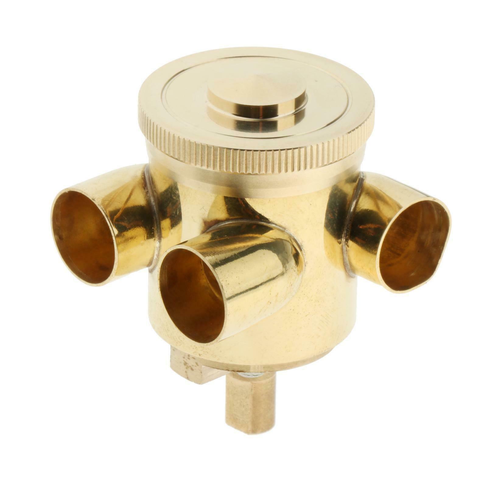 Golden Rotating Piston Replacement for French Horn Musical Instruments DIY