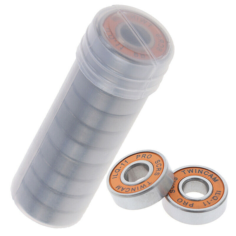 10 Pcs Stainless Bearings Performance Roller Skate Scooter Skateboard Wh JCAU TL