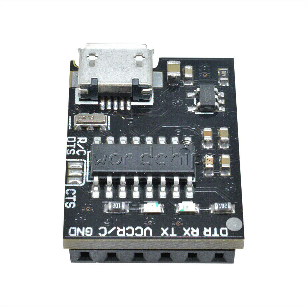 CH340G Breakout 5V 3.3V USB to WEMOS Pro Mini Serial Module Developent Adapter