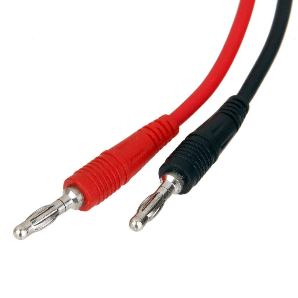 Banana Plug To Aligator Clip Voltmeter Tester Meter Probe Cable  DIY