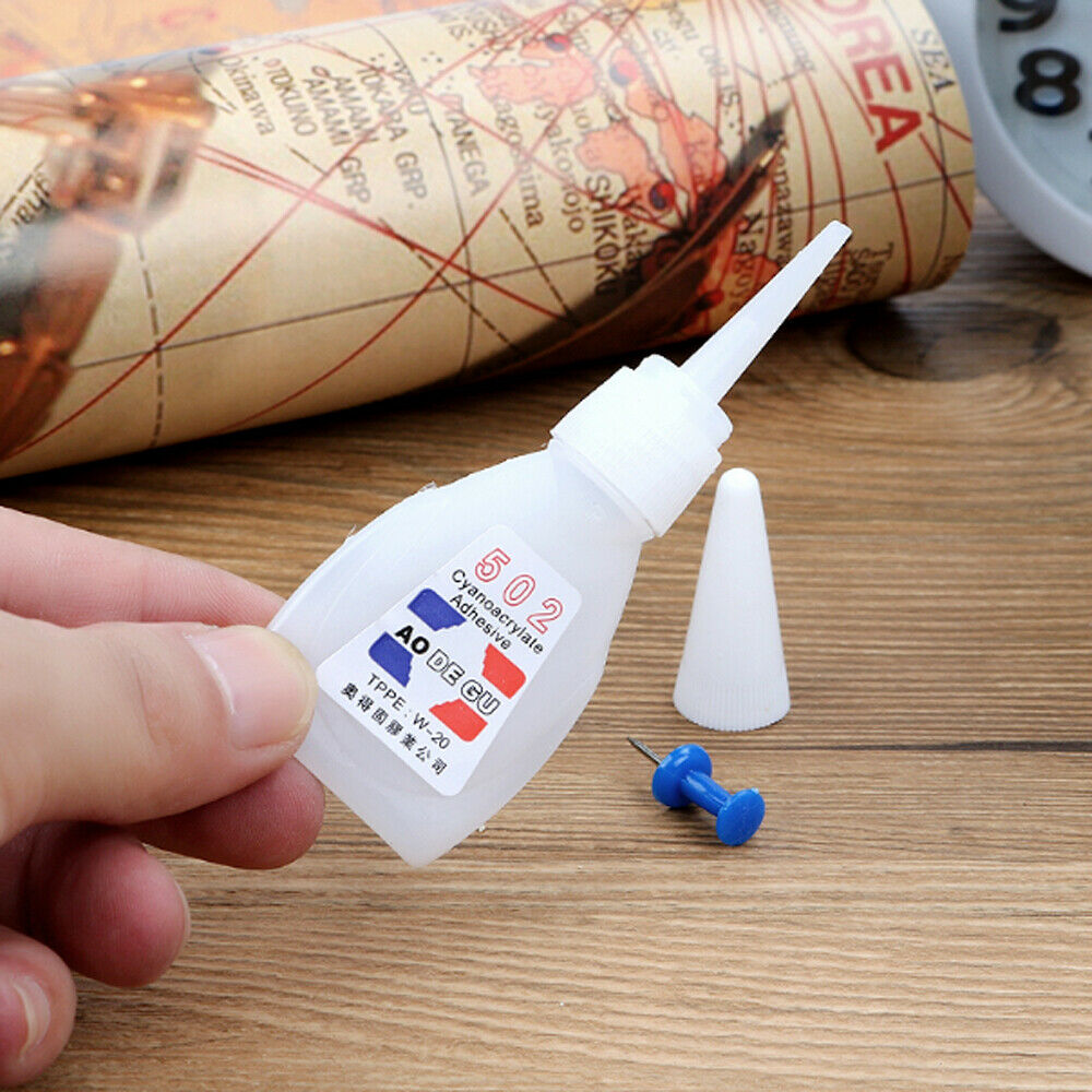 1x Cyanoacrylate Instant Adhesive Adhesion Strong Fast Repair 502 Super Glue