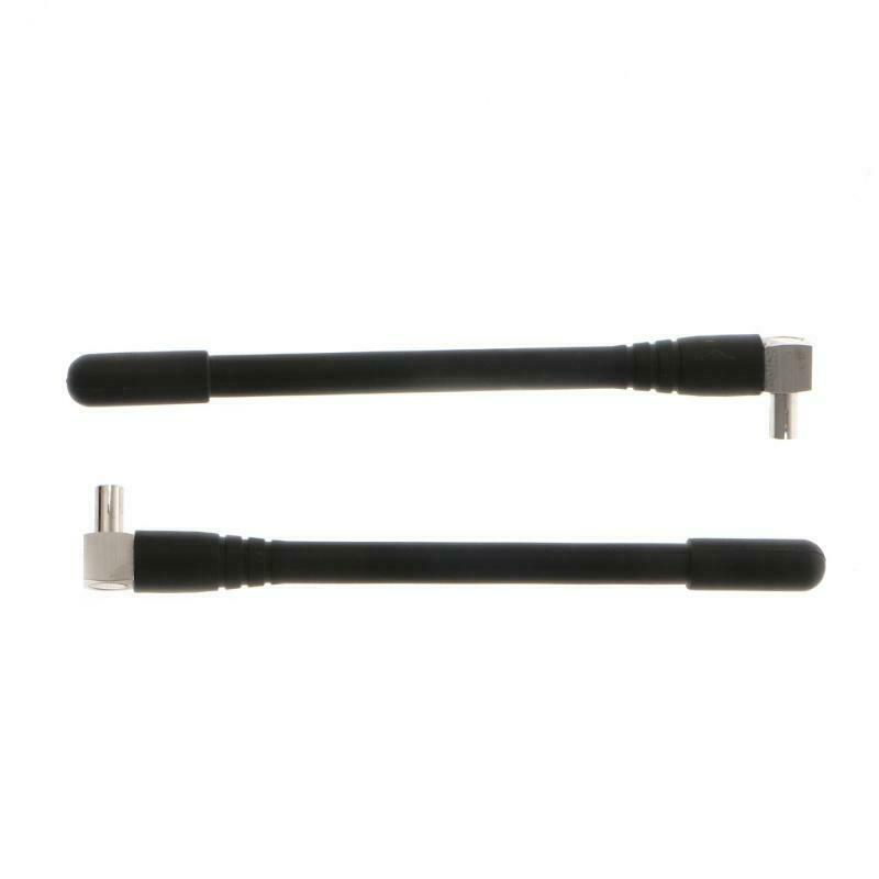 2 Pcs GSM 2.4G Antenna with TS9 Plug Connector 1920-2670 Mhz For Huawei Modem