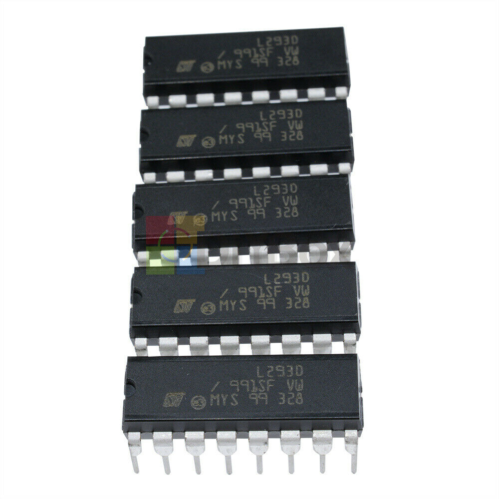 10Pcs 16Pins L293D L293 Push-Pull Four-Channel Motor Driver IC