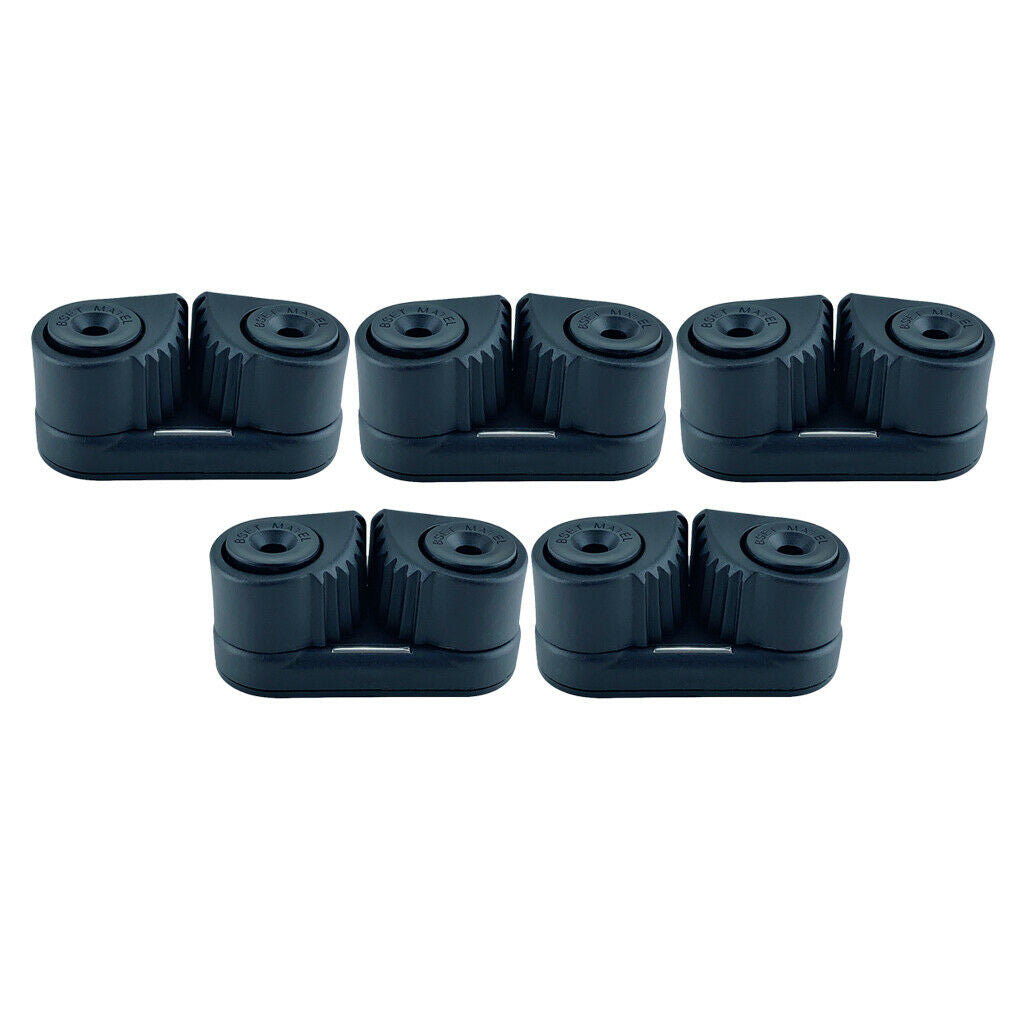 5x Cam Cleat Boat Wre Fairlead Sailing Accessories for 3-12mm Dia. Rope