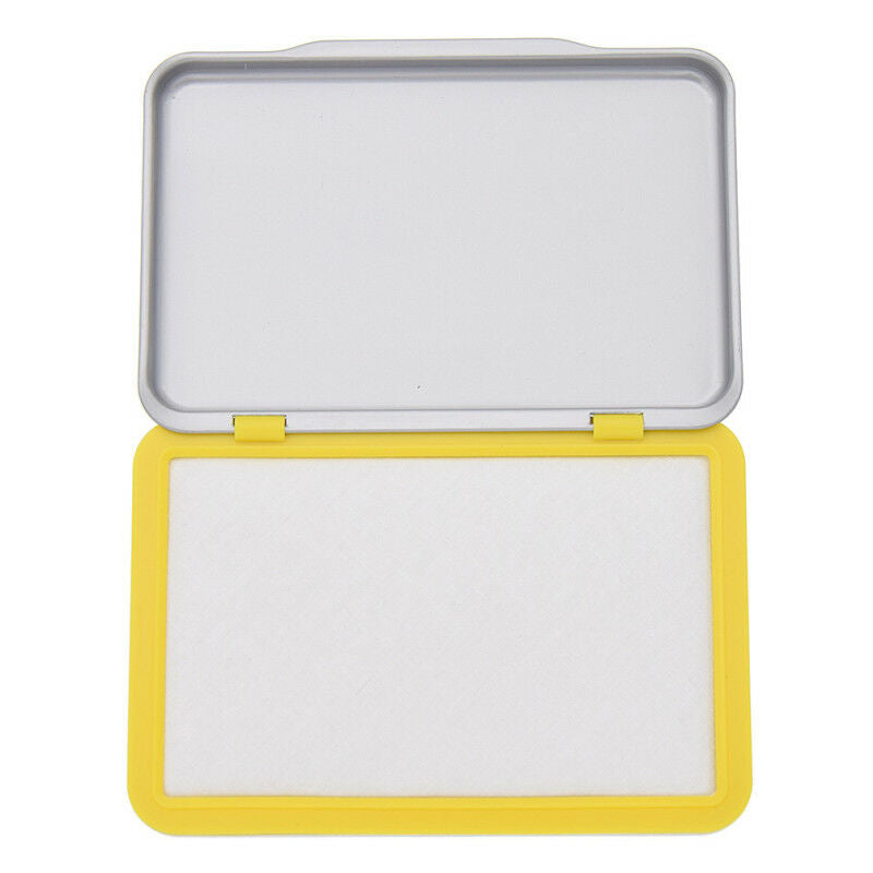 Blank No Color Empty Stamp Ink Pad Stationery Office Supplies for Wax Seals