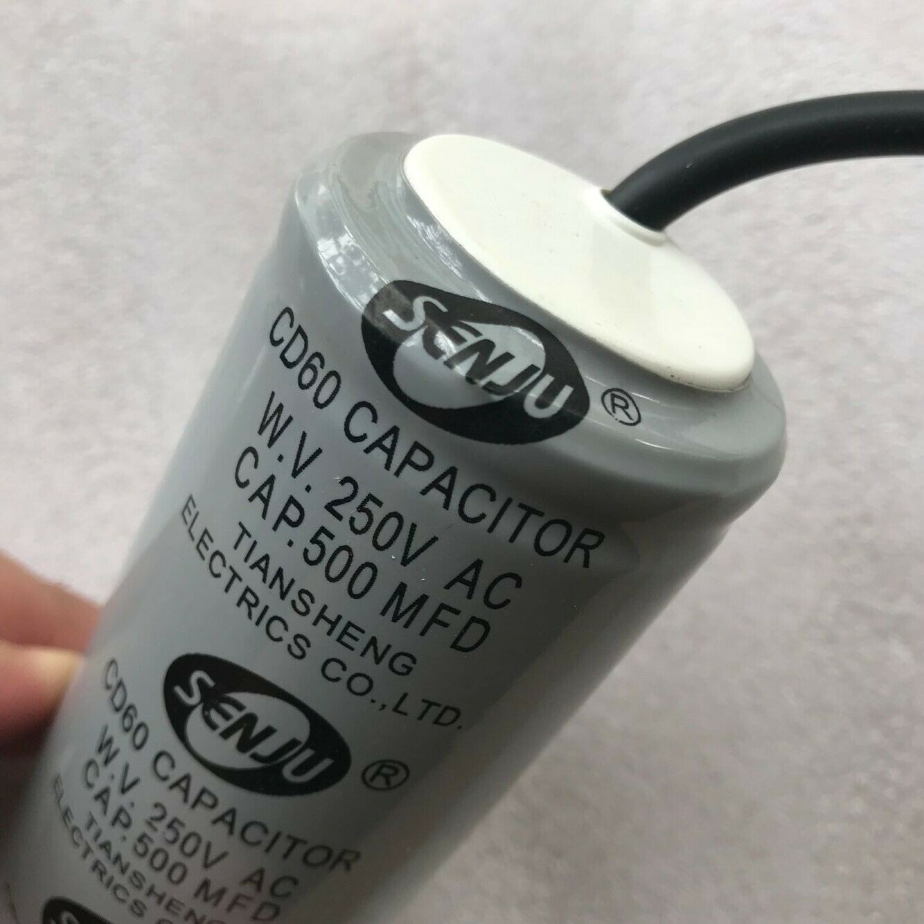 Brand New CD60 Motor Start Capacitor 500 MFD UF 250VAC HVAC Capacitor