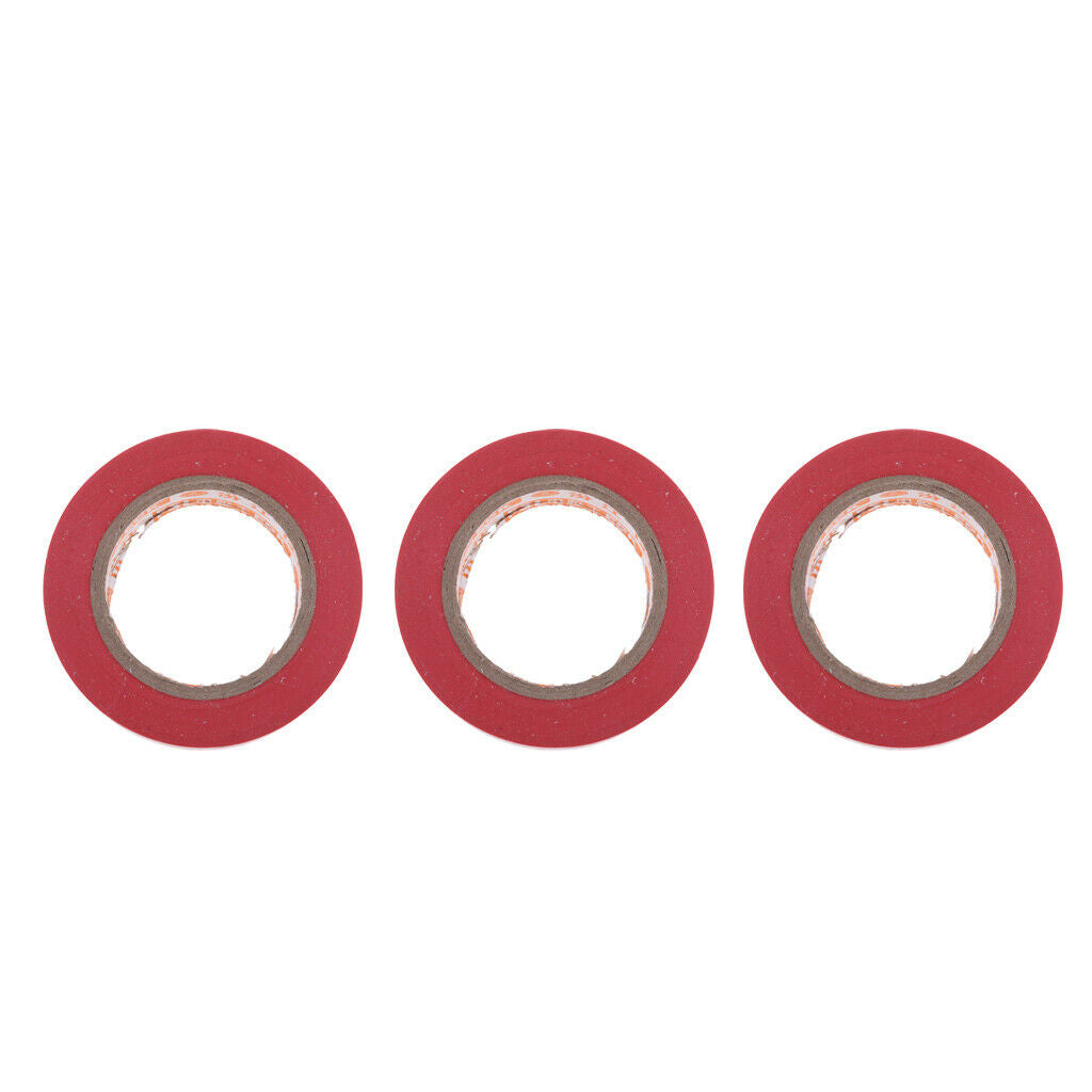 3Pcs 15m Flame Retardant Electrical Tape Insulation Insulating Adhesive Tape