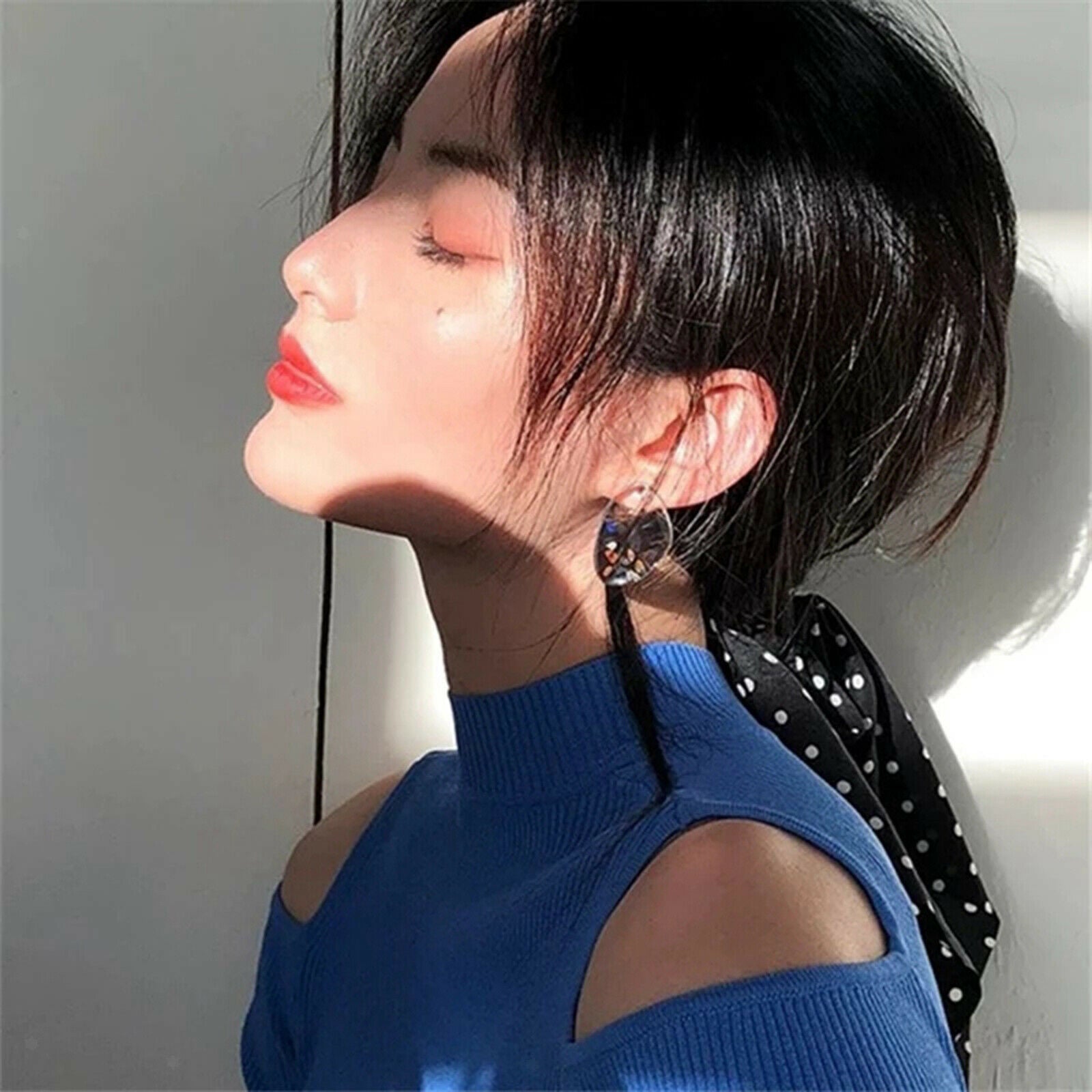 Asymmetric Hyperbole Women Earrings Ear Stud Euramerican Style Jewelry