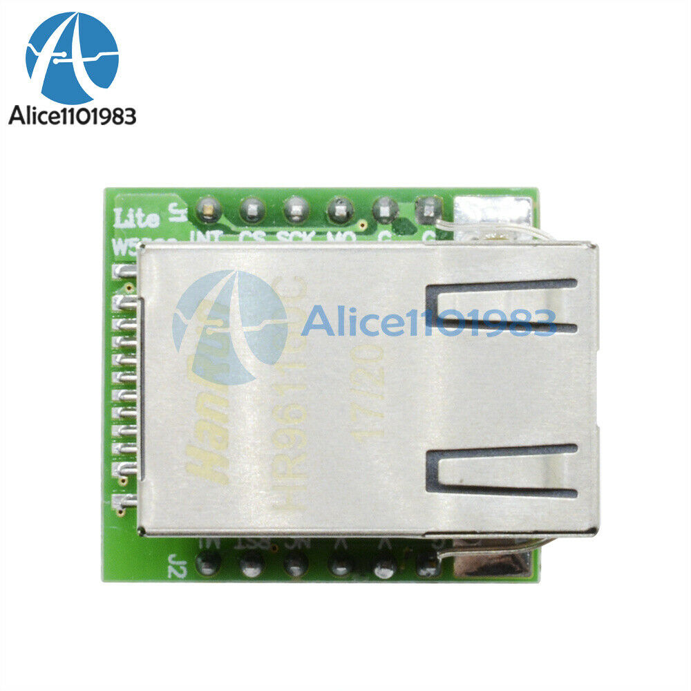 2PCS USR-ES1 ENC28J60 W5500 Chip SPI to LAN/ Ethernet Converter TCP/IP Module