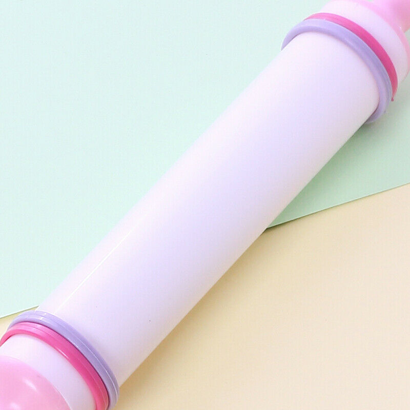 Cake Baking Mold Embossed Fondant Rolling Pin Adjustable Nonstick Rolling Pin HN