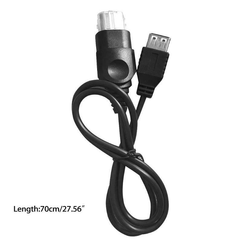 70cm PC Controller to USB Adapter Cable PC USB Gamepad Converter Cord for X Box