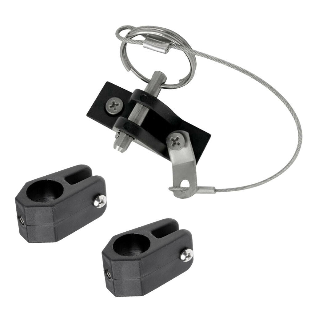 1 Piece Kayak Boat Deck Hinge Deck Hinge for Yacht Tube Clamp Slide 1 "25mm