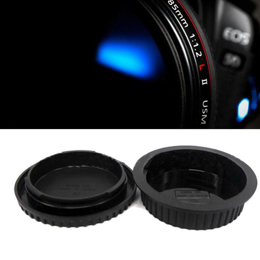 Body Front + Rear Lens Cap Cover for Canon EOS EF EF-S Lens DSLR Camera 1 set